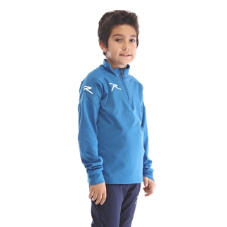 Raru Kid Half-Zip FUGIO Saxon Blue - RARU (1)