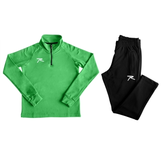 Raru Kid Half-Zip Tracksuit PUER Green - RARU