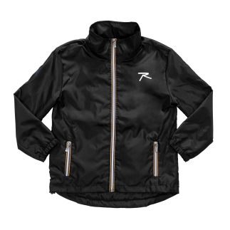 Raru Kid Raincoat STIPS Black - RARU