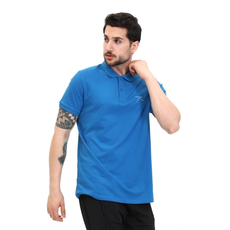 Raru Polo T-Shirt PIUS Saks Blue - 4