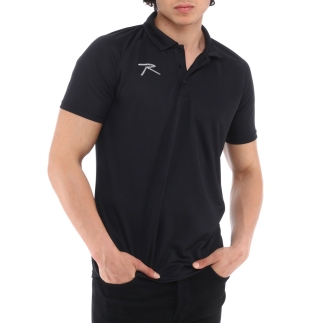 Raru Polo T-Shirt NOX Black - RARU