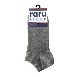 Raru S.P.Q.O.R Ankle Socks Gray - R.WAY