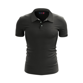 %100 Pamuk Polo T-Shirt IMPERO ANTRASİT - RARU
