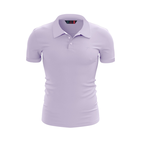 %100 Pamuk Polo T-Shirt IMPERO LİLA - 1