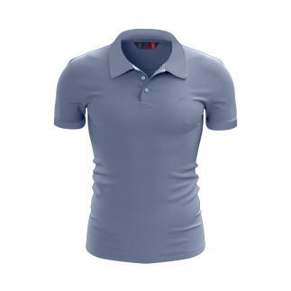 %100 Pamuk Polo T-Shirt IMPERO MAVİ - RARU