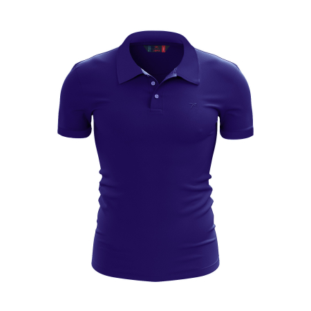 %100 Pamuk Polo T-Shirt IMPERO MOR - 1