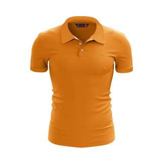 %100 Pamuk Polo T-Shirt IMPERO ORANJ - RARU