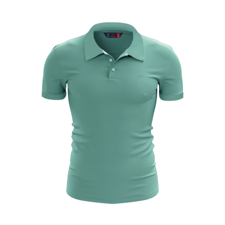 %100 Pamuk Polo T-Shirt IMPERO YEŞİL - 1