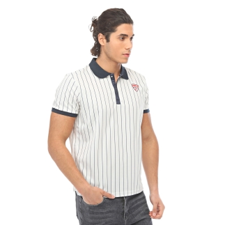 RARU - Raru S.P.Q.O.R Erkek Polo T-Shirt LIBERTAS BEYAZ (1)