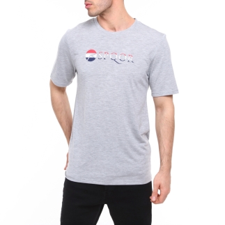 S.P.Q.O.R %100 Pamuk T-Shirt ARVE GRİ MELANJ - SPQR/SPQOR