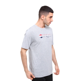 S.P.Q.O.R %100 Pamuk T-Shirt ARVE GRİ MELANJ - SPQR/SPQOR (1)