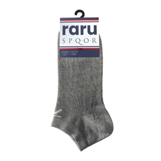 S.P.Q.O.R Patik Çorap GRİ - RARU