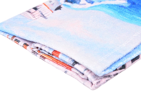 S.P.Q.O.R Plaj Havlusu ABZU MAVİ - 4