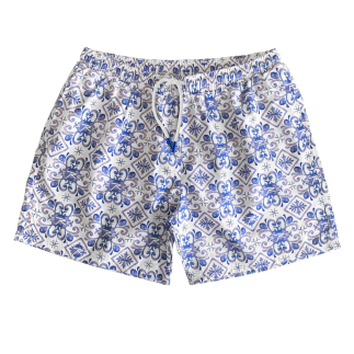 Raru Swim Shorts Insula Navy Blue - RARU