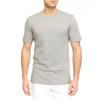 %100 Pamuk T-Shirt PATEO GRİ - RARU