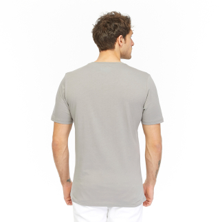%100 Pamuk T-Shirt PATEO GRİ - 3