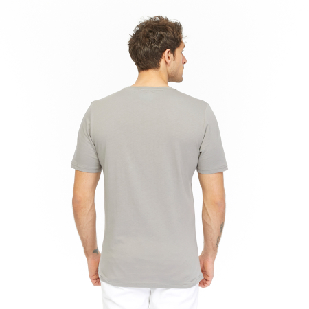 %100 Pamuk T-Shirt PATEO GRİ - 3