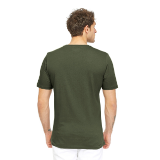 %100 Pamuk T-Shirt PATEO HAKİ - RARU (1)