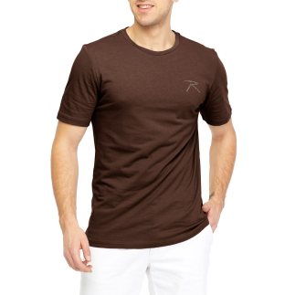 %100 Pamuk T-Shirt PATEO KAHVERENGİ - RARU