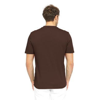 %100 Pamuk T-Shirt PATEO KAHVERENGİ - RARU (1)