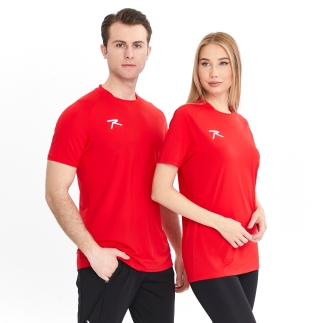 Raru Unisex T-Shirt VALDE Red - RARU