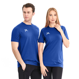 Raru Unisex T-Shirt VALDE Saxon BLUE - RARU