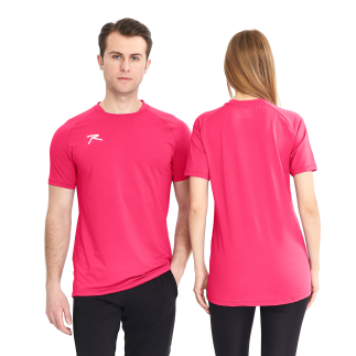 Raru Unisex T-Shirt VALDE Fuchsia - RARU (1)