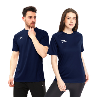 Unisex T-Shirt VELOX LACİVERT - BÜYÜK BEDEN (1)