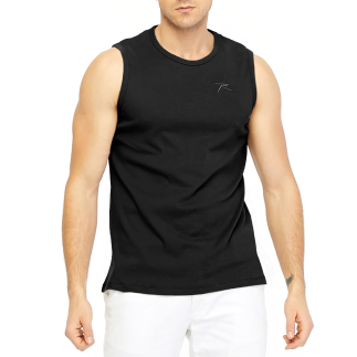 Raru Cotton Tank Top INFRA Black - RARU