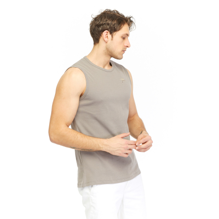 Raru Cotton Tank Top INFRA Brown - 3
