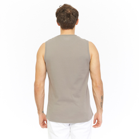 Raru Cotton Tank Top INFRA Brown - 4