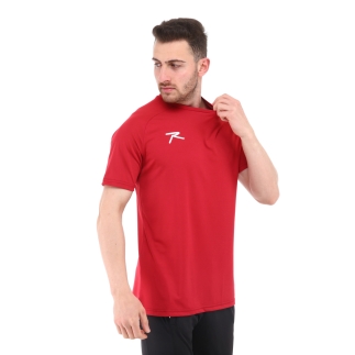 RARU - Raru Teamswear Erkek Basic T-Shirt SIRCA KIRMIZI (1)