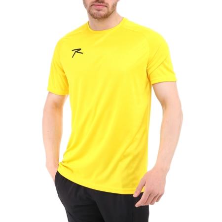 Raru Teamswear Erkek Basic T-Shirt SIRCA SARI - 1