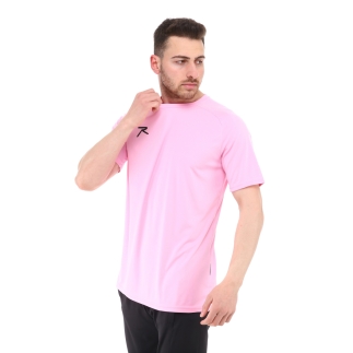 RARU - Raru Teamswear Erkek Basic T-Shirt SIRCA PEMBE (1)