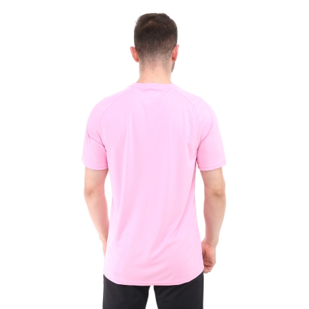 Raru Teamswear Erkek Basic T-Shirt SIRCA PEMBE - 4