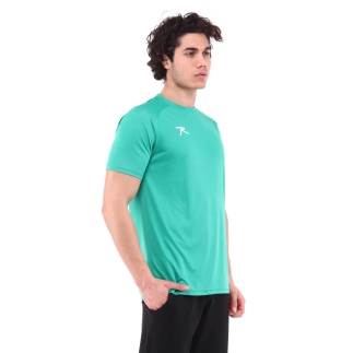 Raru Teamswear Erkek Basic T-Shirt SIRCA YEŞİL - RARU (1)