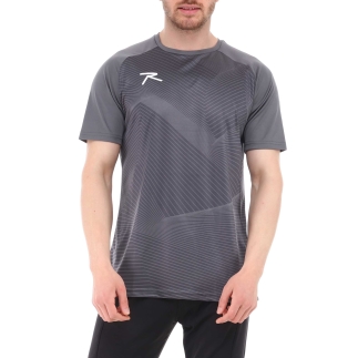 Unisex Dijital Baskılı T-Shirt JUSTA GRİ - RARU