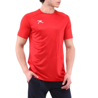 Unisex Dijital Baskılı T-Shirt JUSTA KIRMIZI - RARU