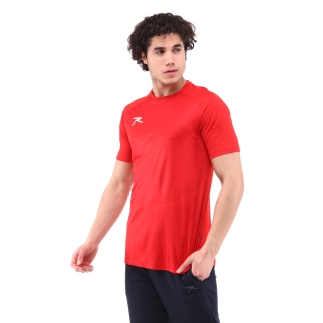 Unisex Dijital Baskılı T-Shirt JUSTA KIRMIZI - RARU (1)