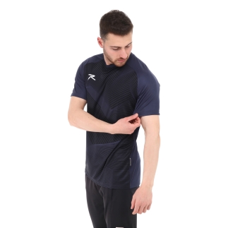 Unisex Dijital Baskılı T-Shirt JUSTA LACİVERT - 3