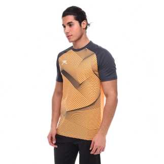 Unisex Dijital Baskılı T-Shirt JUSTA ORANJ - RARU (1)