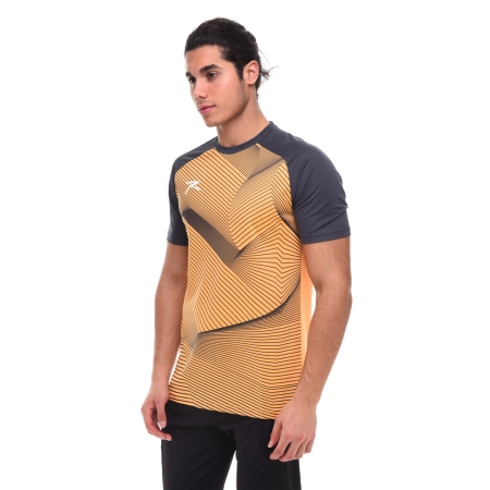 Unisex Dijital Baskılı T-Shirt JUSTA ORANJ - 2