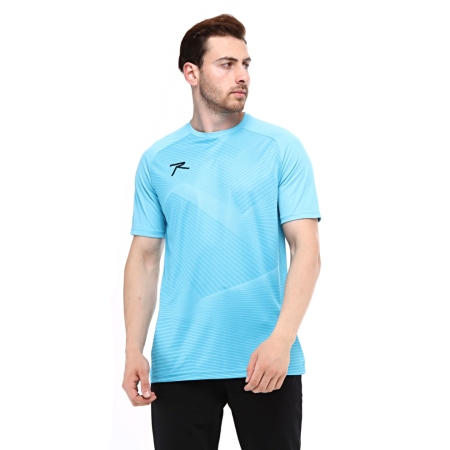 Unisex Dijital Baskılı T-Shirt JUSTA TURKUAZ - 3