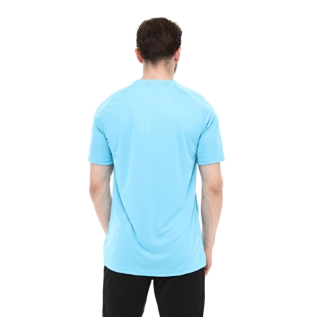 Unisex Dijital Baskılı T-Shirt JUSTA TURKUAZ - 4
