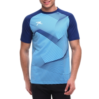 Unisex Dijital Baskılı T-Shirt JUSTA TURKUAZ - RARU