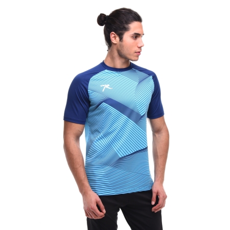 Unisex Dijital Baskılı T-Shirt JUSTA TURKUAZ - 3