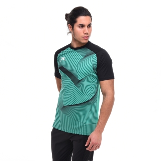 Unisex Dijital Baskılı T-Shirt JUSTA YEŞİL - RARU (1)