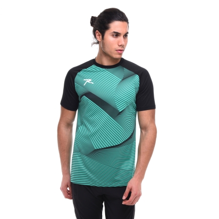Unisex Dijital Baskılı T-Shirt JUSTA YEŞİL - 3