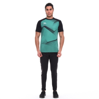 Unisex Dijital Baskılı T-Shirt JUSTA YEŞİL - 5