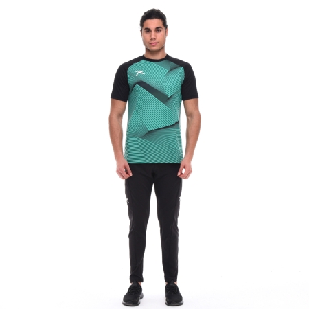 Unisex Dijital Baskılı T-Shirt JUSTA YEŞİL - 5